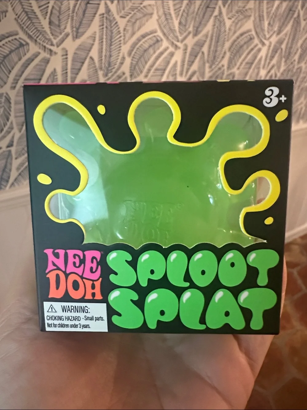 Schylling NeeDoh Splooot Splat Green Kids Toy Stress Ball